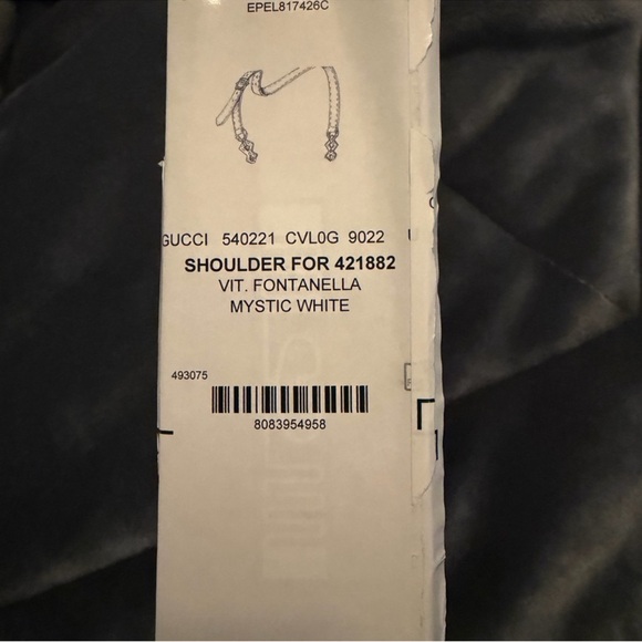 New Gucci Leather Adjustable Strap with Dustbag main image 5